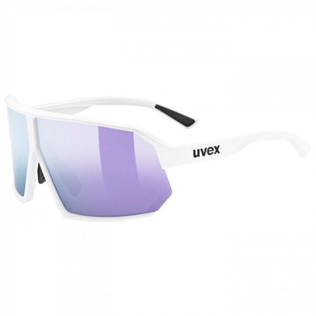 Uvex sportstyle 237 Multi-sport glasses Unisex Semi rimless White