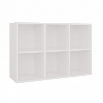 MALAX MINI 2X3 WHITE BOOKCASE