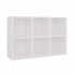 MALAX MINI 2X3 WHITE BOOKCASE