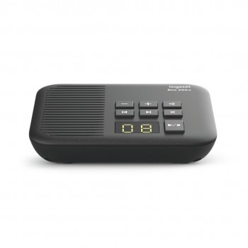 Gigaset Box 200A - analogue DECT base with answering machine - black