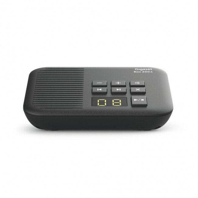 Gigaset Box 200A - analogue DECT base with answering machine - black