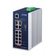 PLANET IGS-4215-8P2T2S network switch Managed L2/L4 Gigabit Ethernet (10/100/1000) Power over Ethernet (PoE) Blue, Silver