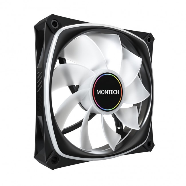 Montech RX120 PRO Computer case Fan 12 cm White 3 pc(s) Montech RX120 PRO Computer case Fan 12 cm White 3 pc(s)