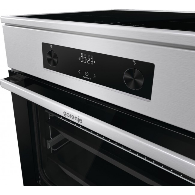 Gorenje GEIT6C60XPG cooker Freestanding cooker Zone induction hob A