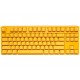 Ducky One 3 Yellow TKL keyboard Gaming USB German