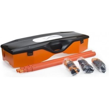 NILS ZSB3 3-in-1 set of badminton, tennis and volleyball nets + case