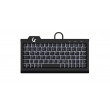 KeySonic KSK-3010ELC (DE) keyboard Home USB QWERTZ German Black
