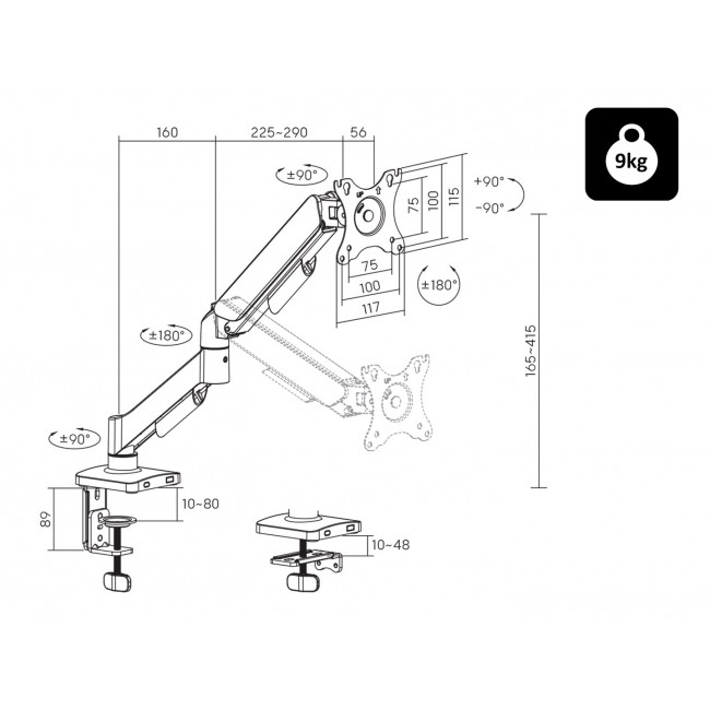 HQ LCD TV mount 17