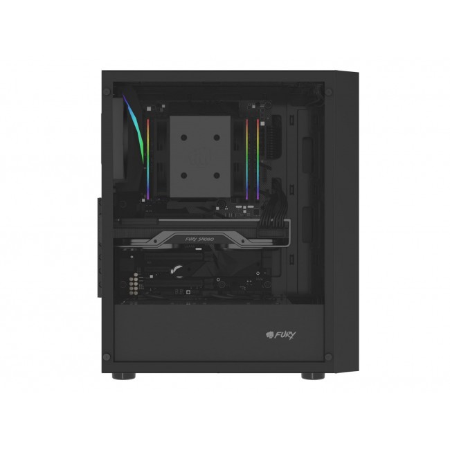 FURY SHOBO SH8F MIDI TOWER CASE WITH WINDOW BLACK