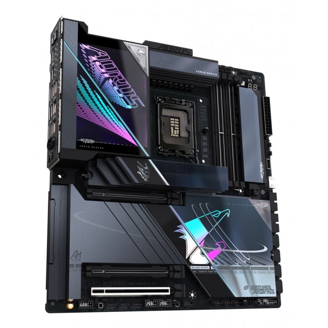 GIGABYTE Z890 AORUS MASTER AI TOP Motherboard - Supports Intel Core Ultra (Series 2) CPUs, 20+1+2 phases VRM, up to 9500MHz DDR5 (OC), PCIe 5.0 M.2, Wi-Fi 7, Thunderbolt 4