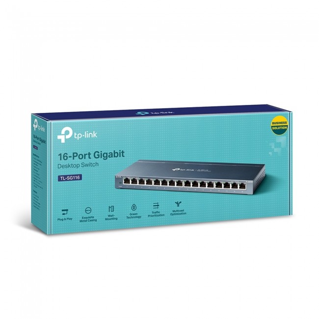 TP-Link 16-Port Gigabit Desktop Network Switch TP-Link 16-Port Gigabit Desktop Network Switch
