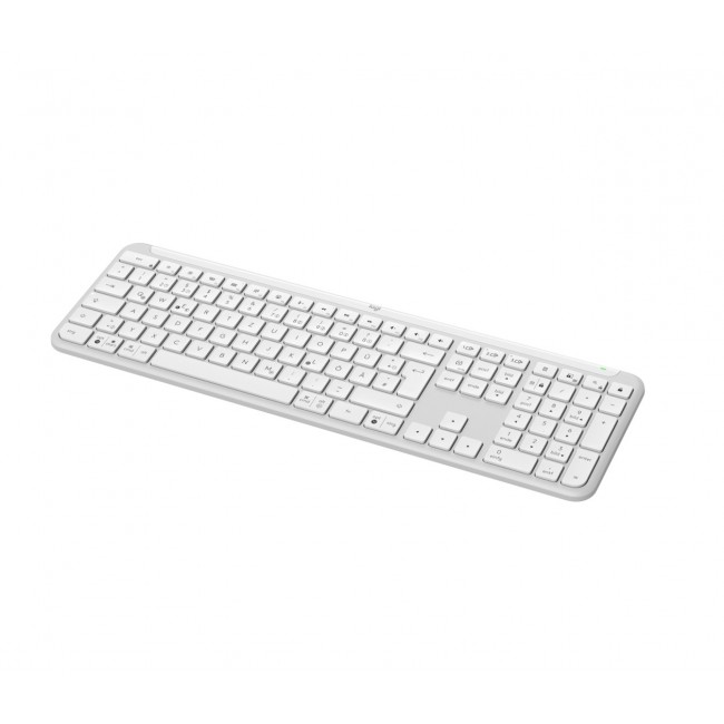 Logitech 920-012452 keyboard Office RF Wireless + Bluetooth QWERTZ German White Logitech 920-012452 keyboard Office RF Wireless + Bluetooth QWERTZ German White