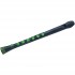 NUVO Recorder+ soprano recorder, black and green