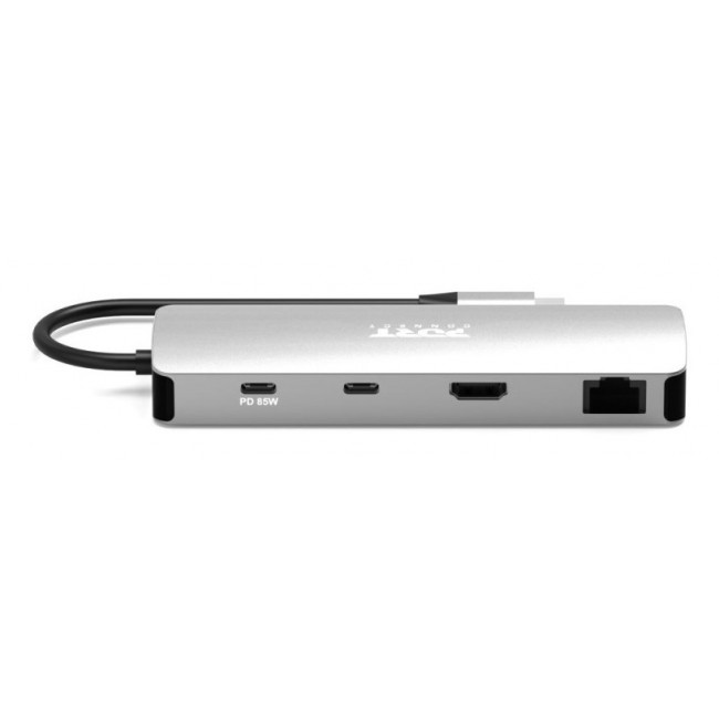 Port Designs 900164 laptop dock/port replicator Wired USB 3.2 Gen 1 (3.1 Gen 1) Type-C Stainless steel