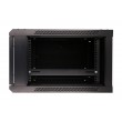 Extralink Rackmount cabinet 6U 600x600 Black wall mounted