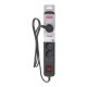 Activejet black power strip with cord ACJ COMBO 5G 1,5M/BEZP.AUTO/CZ