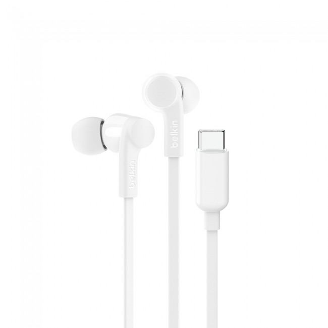 Belkin SoundForm Headset Wired In-ear Music/Everyday USB Type-C White Belkin SoundForm Headset Wired In-ear Music/Everyday USB Type-C White