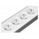 Belkin BSV401CA2M surge protector Black, White 4 AC outlet(s) 2 m