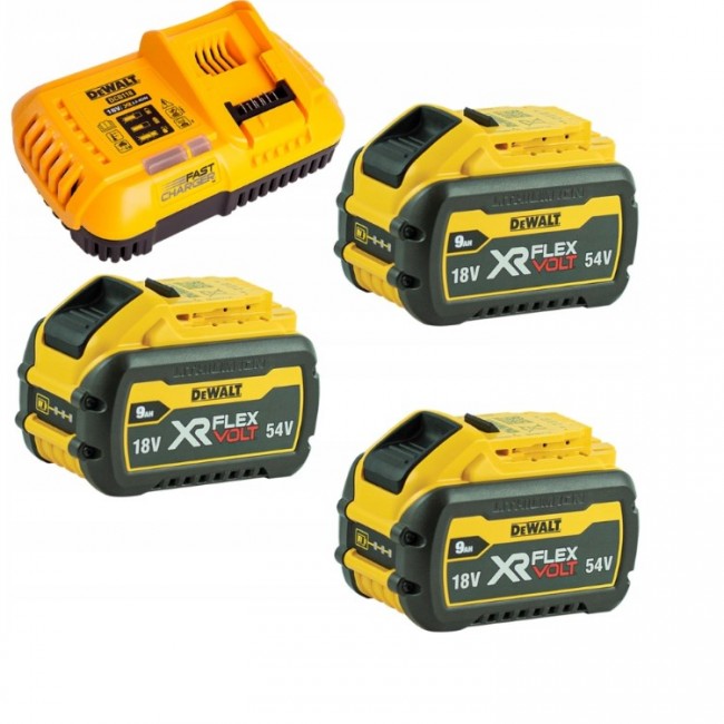 DeWALT DCB118X3-QW cordless tool battery / charger Battery & charger set