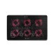 Laptop cooling pad, 6 backlit fans, 2000 RPM, SAVIO COS-01