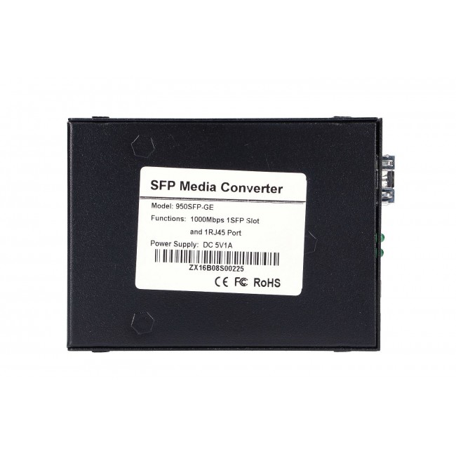 Extralink Media converter Sedir 1x SFP, 1x RJ45 1000Mb/s, MC220 replacement