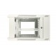 Extralink Rackmount cabinet 6U 600x600 AZH Gray wall mounted, swing type