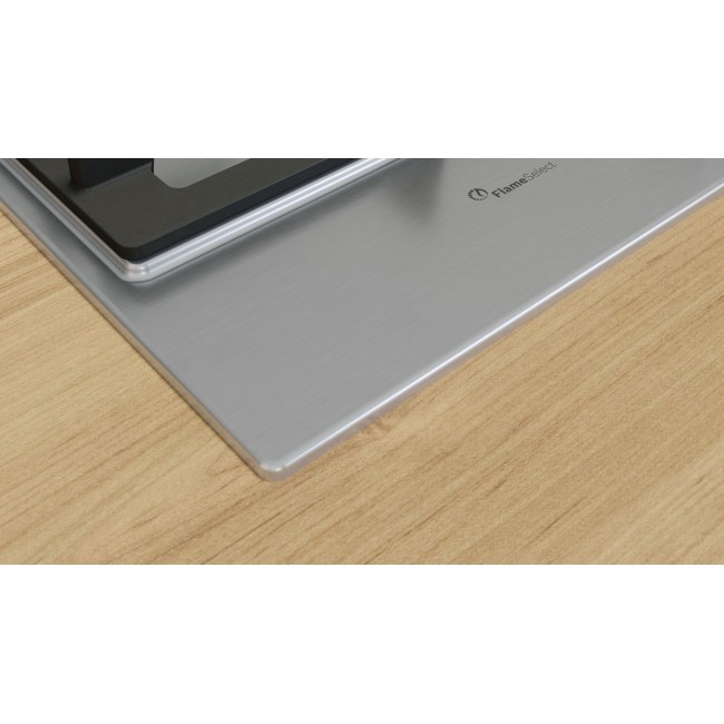 Bosch Serie 6 PCQ7A5I90 hob Stainless steel Built-in 75 cm Gas 5 zone(s) Bosch Serie 6 PCQ7A5I90 hob Stainless steel Built-in 75 cm Gas 5 zone(s)