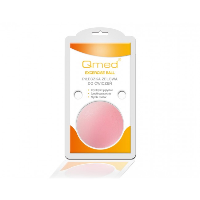 Gel ball for hand rehabilitation - Rose