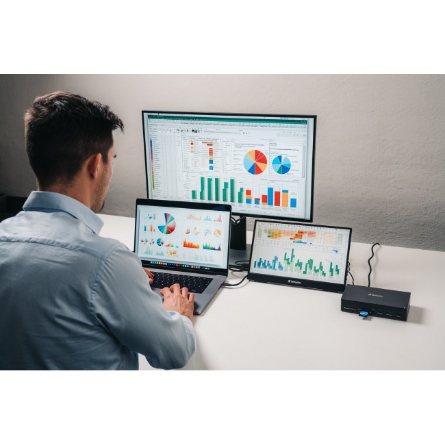 Verbatim CDS-17 Wired USB 3.2 Gen 1 (3.1 Gen 1) Type-C Black, Grey Verbatim CDS-17 Wired USB 3.2 Gen 1 (3.1 Gen 1) Type-C Black, Grey