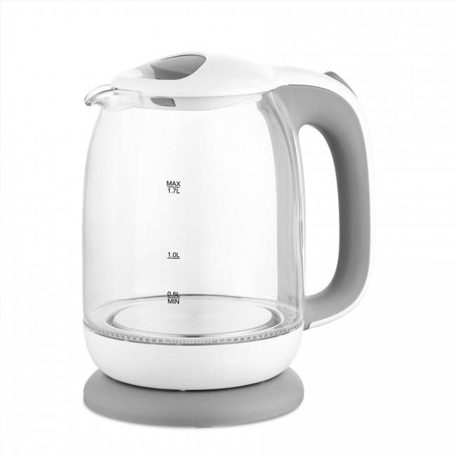 Maestro MR-056-Grey Glass Electric Kettle 1.7 L