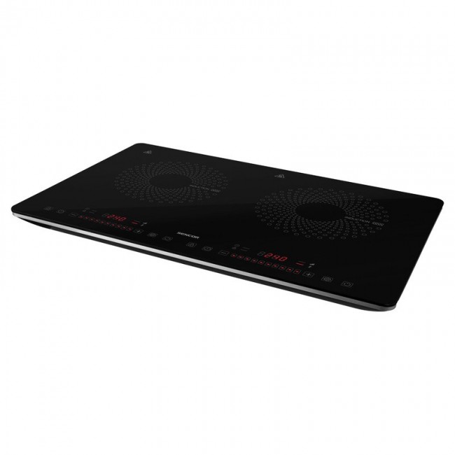 Sencor SCP 4501BK Black Countertop 56 cm Zone induction hob 2 zone(s)