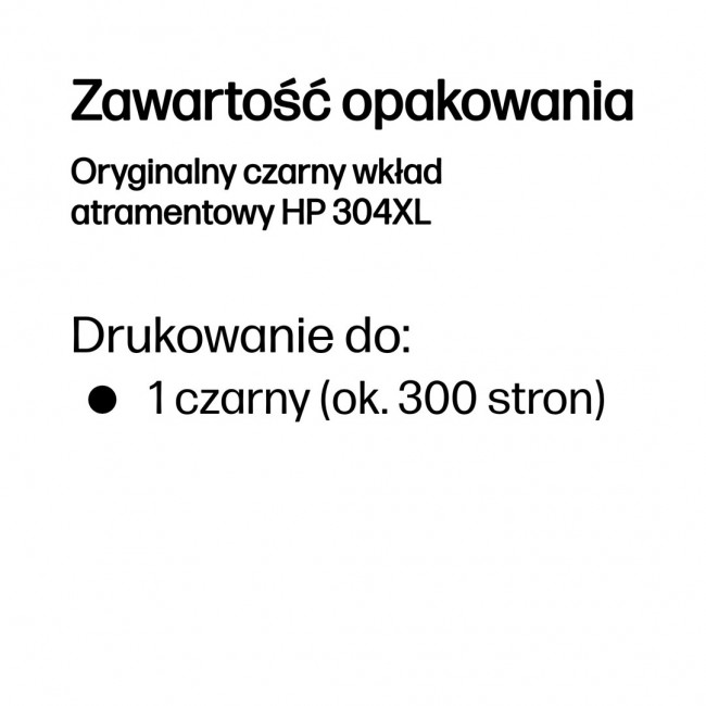 Black Ink HP 304 XL N9K08AE