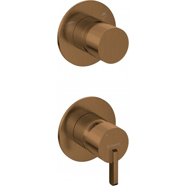 Shower mixer concealed with spray switch