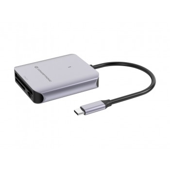 Conceptronic BIAN09G 3-in-1 Card Reader USB 3.2 Gen 2, CFast 2.0, SD TF/MicroSD 4.0, UHS-II
