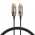 EFB Elektronik HDMI-21-00008 HDMI cable 30 m HDMI Type A (Standard) Black, Stainless steel