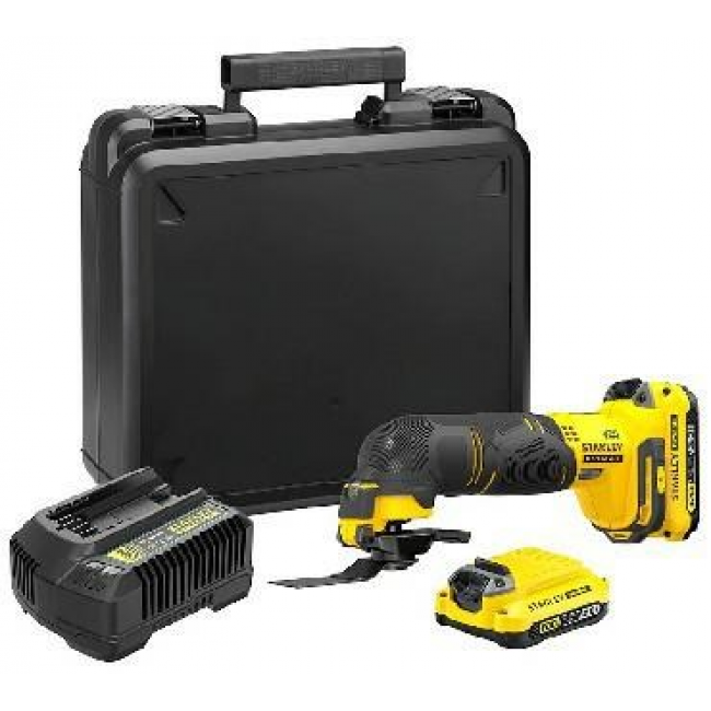 STANLEY NARZĘDZIE WIELOFUNKCYJNE V20 SFMCE500D2K 2x2,0Ah