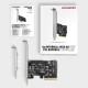 Axagon PCES-SA4X4 PCIe controller - 4x internal SATA 6G port, ASM1164, SP & LP