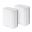 ASUS ZenWiFi BT10 (2pk) Tri-band (2.4 GHz / 5 GHz / 6 GHz) Wi-Fi 7 (802.11be) White 3 Internal ASUS ZenWiFi BT10 (2pk) Tri-band (2.4 GHz / 5 GHz / 6 GHz) Wi-Fi 7 (802.11be) White 3 Internal