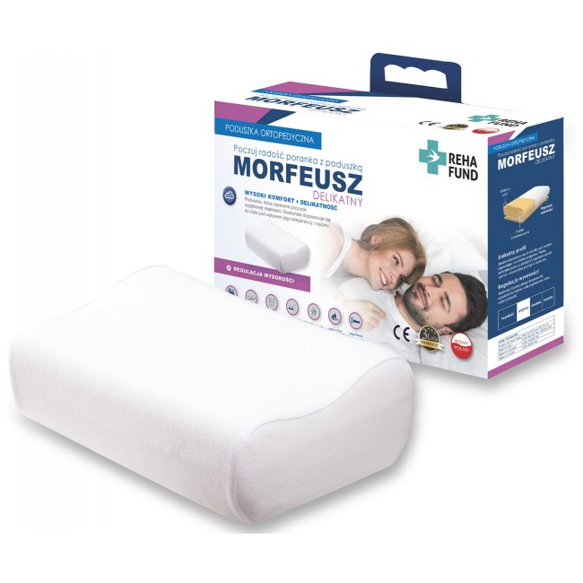 Orthopedic Pillow Morfeusz Delikatny REHAFUND, White