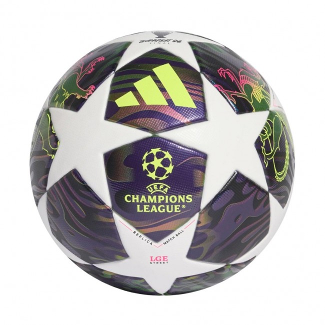 Pi ka no na adidas UCL 25/26 Street Ball bia o-fioletowa JX9088 SOCI