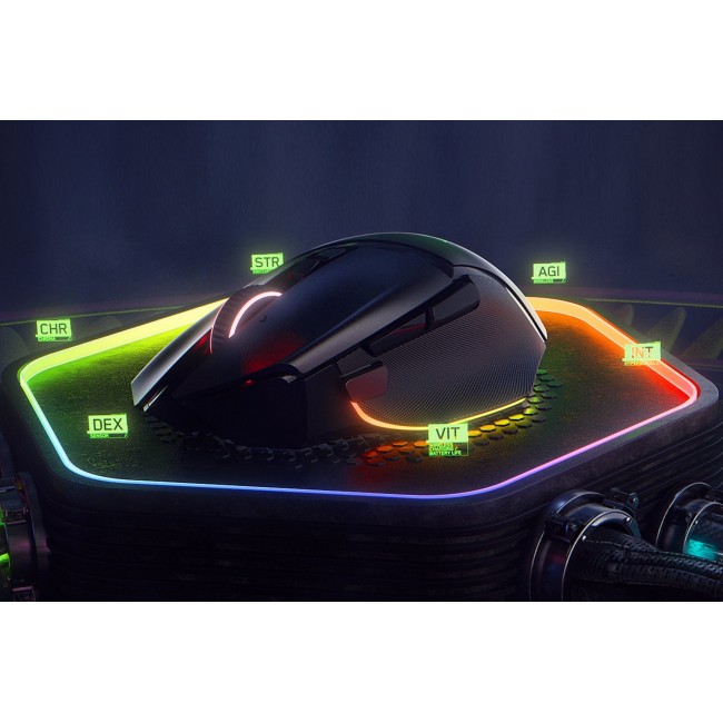 Razer Basilisk V3 Pro mouse Right-hand RF Wireless + Bluetooth + USB Type-C Optical 30000 DPI