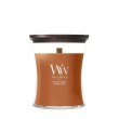 Scented Candle, Medium WOODWICK Saffron Smoke, 1 piece