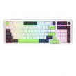REDRAGON K686WBG-RGB-MAX Eisa Max keyboard USB + RF Wireless + Bluetooth White, Black