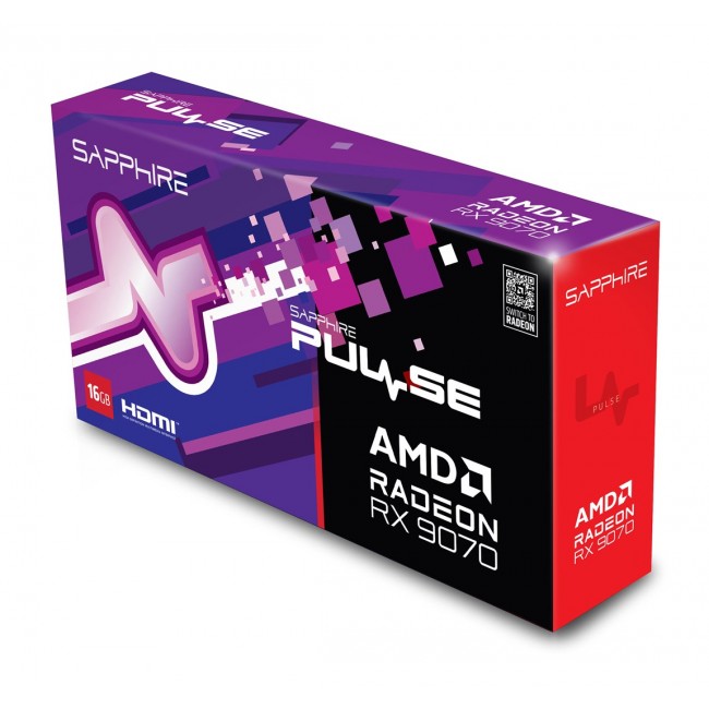 Sapphire PULSE Radeon RX 9070 AMD 16 GB GDDR6