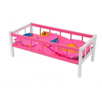 Large cot with bedding 01608