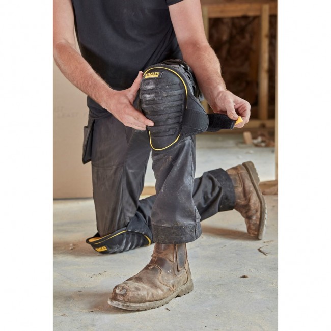 Stanley FATMAX FMST82959-1 safety knee pad Yellow, Black EVA (Ethylene Vinyl Acetate), Nylon Stanley FATMAX FMST82959-1 safety knee pad Yellow, Black EVA (Ethylene Vinyl Acetate), Nylon