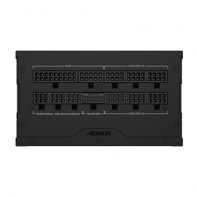 GIGABYTE AORUS ELITE P1000W ICE Power Supply Unit - PCIe 5.0, 80 PLUS Platinum, Fully modular design, 120mm Fan, ATX 3.0 compatible, EU Plug GIGABYTE AORUS ELITE P1000W ICE Power Supply Unit - PCIe 5.0, 80 PLUS Platinum, Fully modular design, 120mm Fan, ATX 3.0 compatible, EU Plug