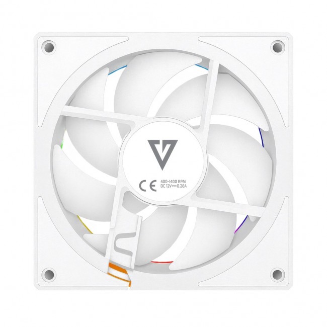 MODECOM VOLCANO LOOP 120 ARGB Reverse Fan White