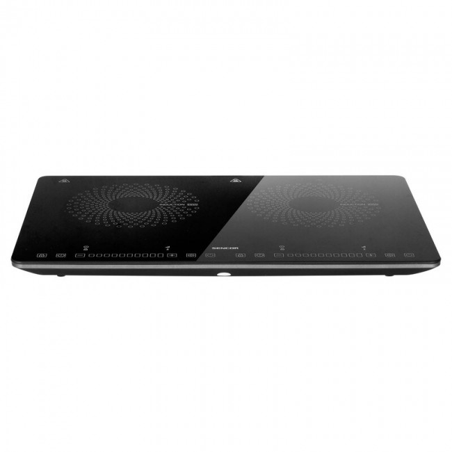 Sencor SCP 4501BK Black Countertop 56 cm Zone induction hob 2 zone(s)
