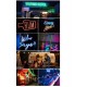 Vention Silicone Neon LED strip with IR remote control and 12V DC power supply, 5m